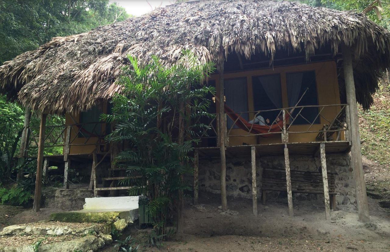 Laguna Yaxha Ecolodge El Sombrero מראה חיצוני תמונה