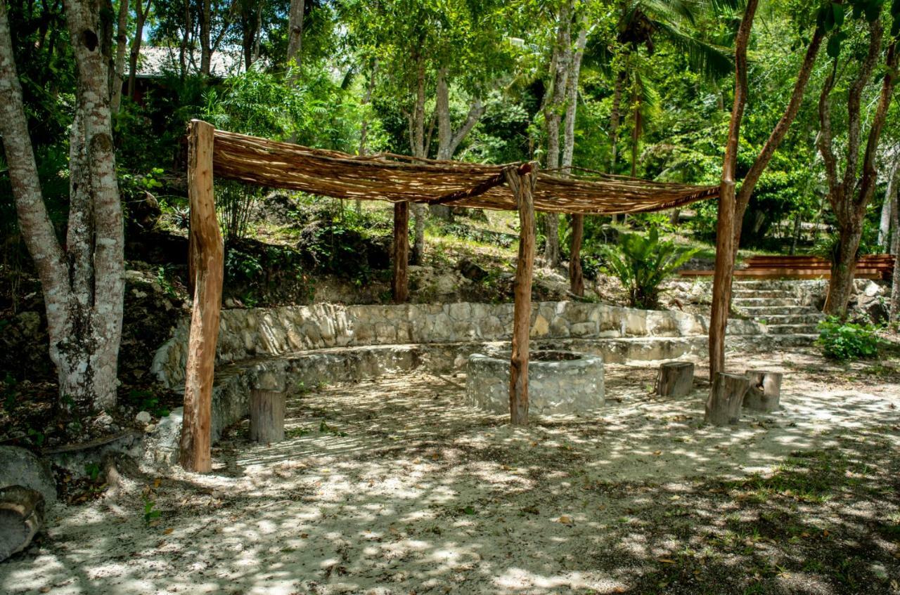 Laguna Yaxha Ecolodge El Sombrero מראה חיצוני תמונה